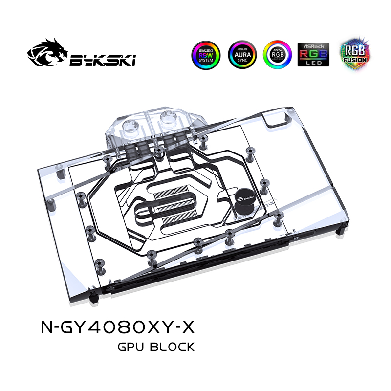 Bykski GPU Block Use for GALAX - Rtx 4080 Water Cooling Block 评论和价格